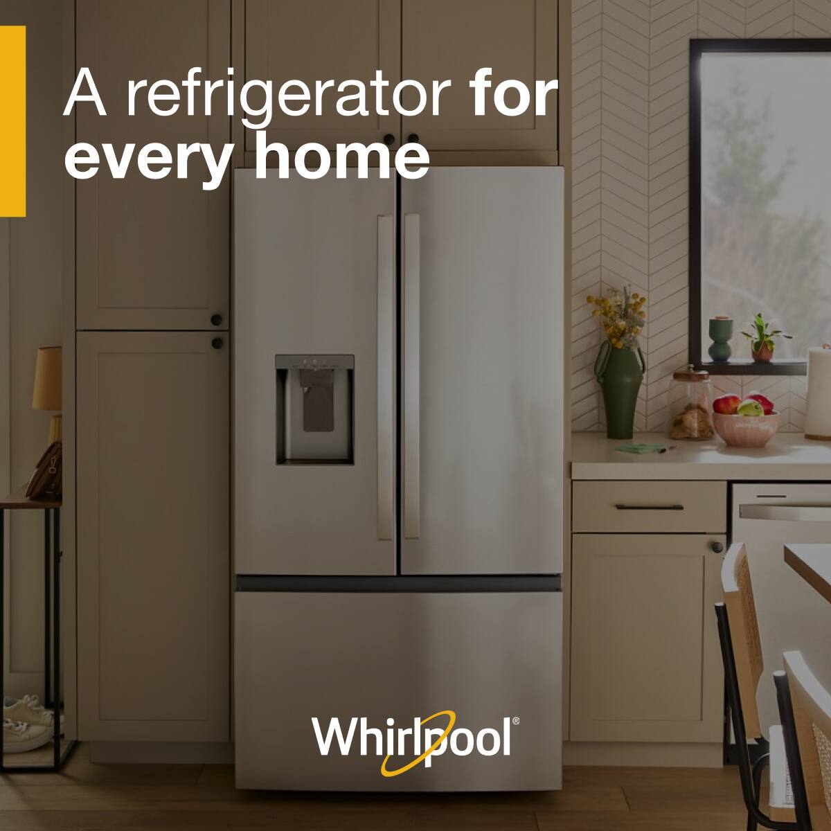 A refrigerator for every home  
Whirlpool