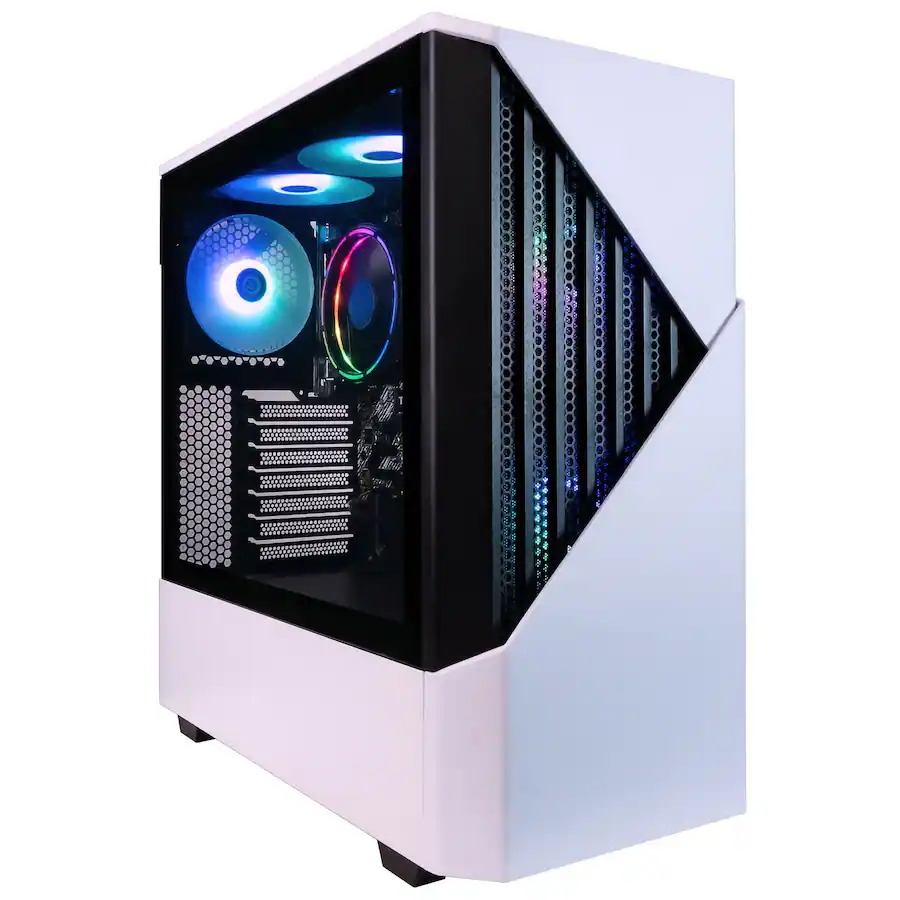 Periphio Castle Gaming PC Desktop AMD Ryzen CPU, Vega Graphics