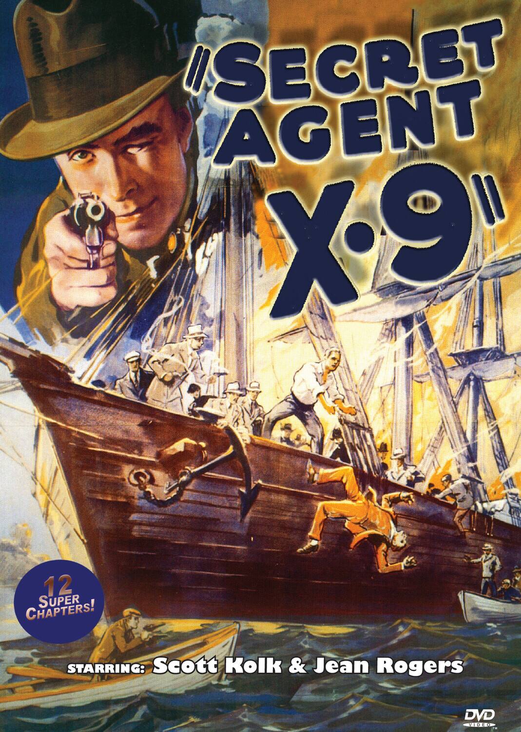 Front. Secret Agent X-9   - DVD.