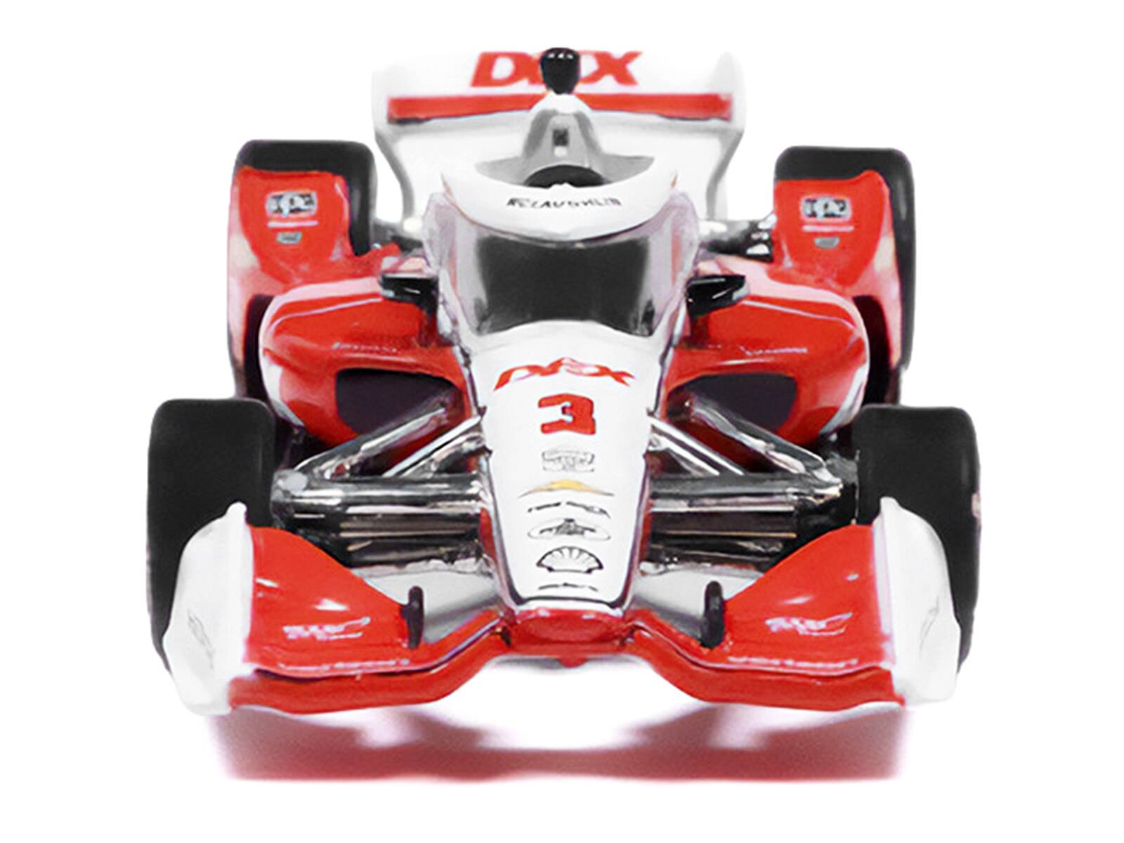 Alt View 4. IXO - Dallara IndyCar #3 Scott McLaughlin "DEX" Team Penske "NTT IndyCar Series" (2026) 1/64 Diecast Model by IXO Models.