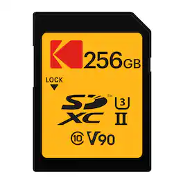Kodak - SDXC 256GB UHS-II U3 V90 Ultra Pro Memory Card