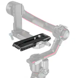 Smallrig - Manfrotto-Style Quick Release Plate for DJI RS 2 / RSC 2 / Ronin-S / RS 3 / RS 3 Pro / RS 4 / RS 4 Pro Gimbals