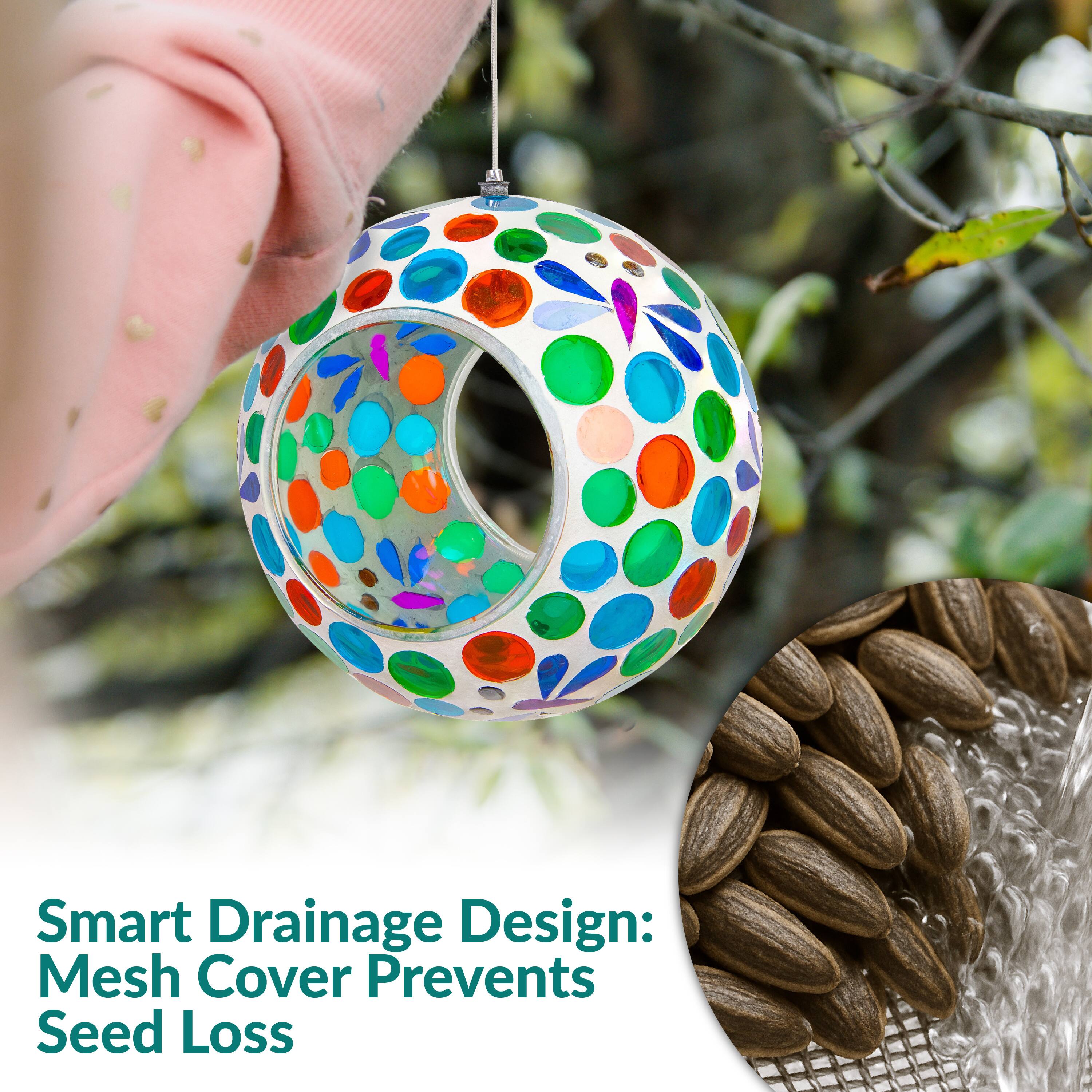 Smart Drainage Design: Mesh Cover Prevents Seed Loss