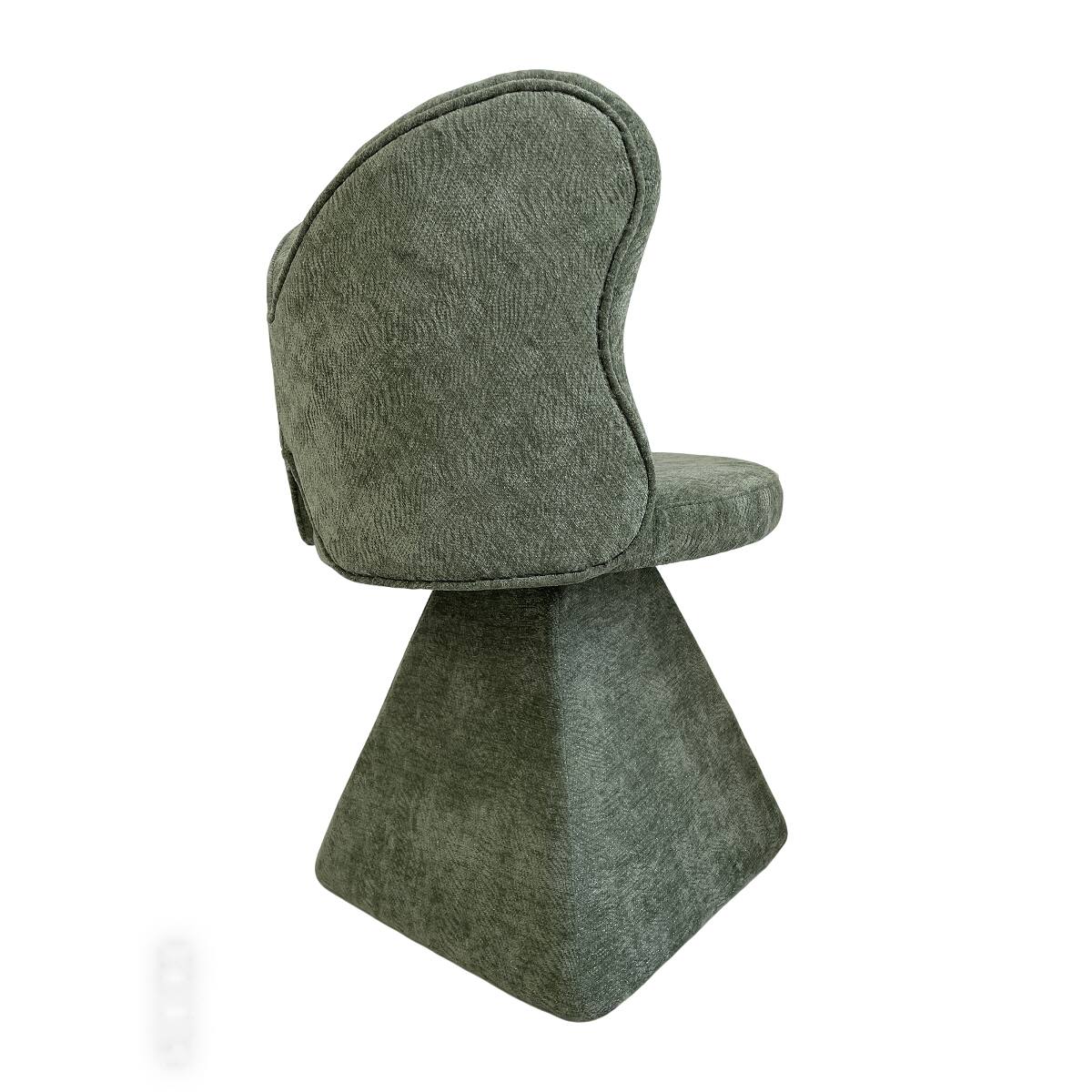 Alt View 9. Loheer - Loheer Green Butterfly Back Vanity Chair Swivel Makeup Chair for Dressing Table - Green.