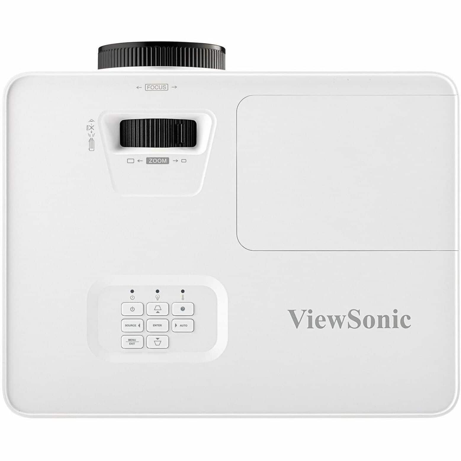 Alt View 10. ViewSonic - Home and Office PA503HD 1080P DLP Projector - White.
