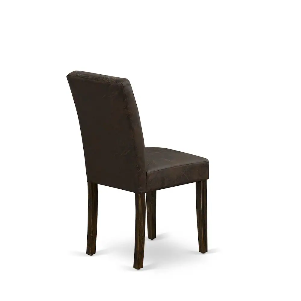 Alt View 3. East West Furniture - 5 Piece Dinner Table Set consists A Kitchen Table - Brown.