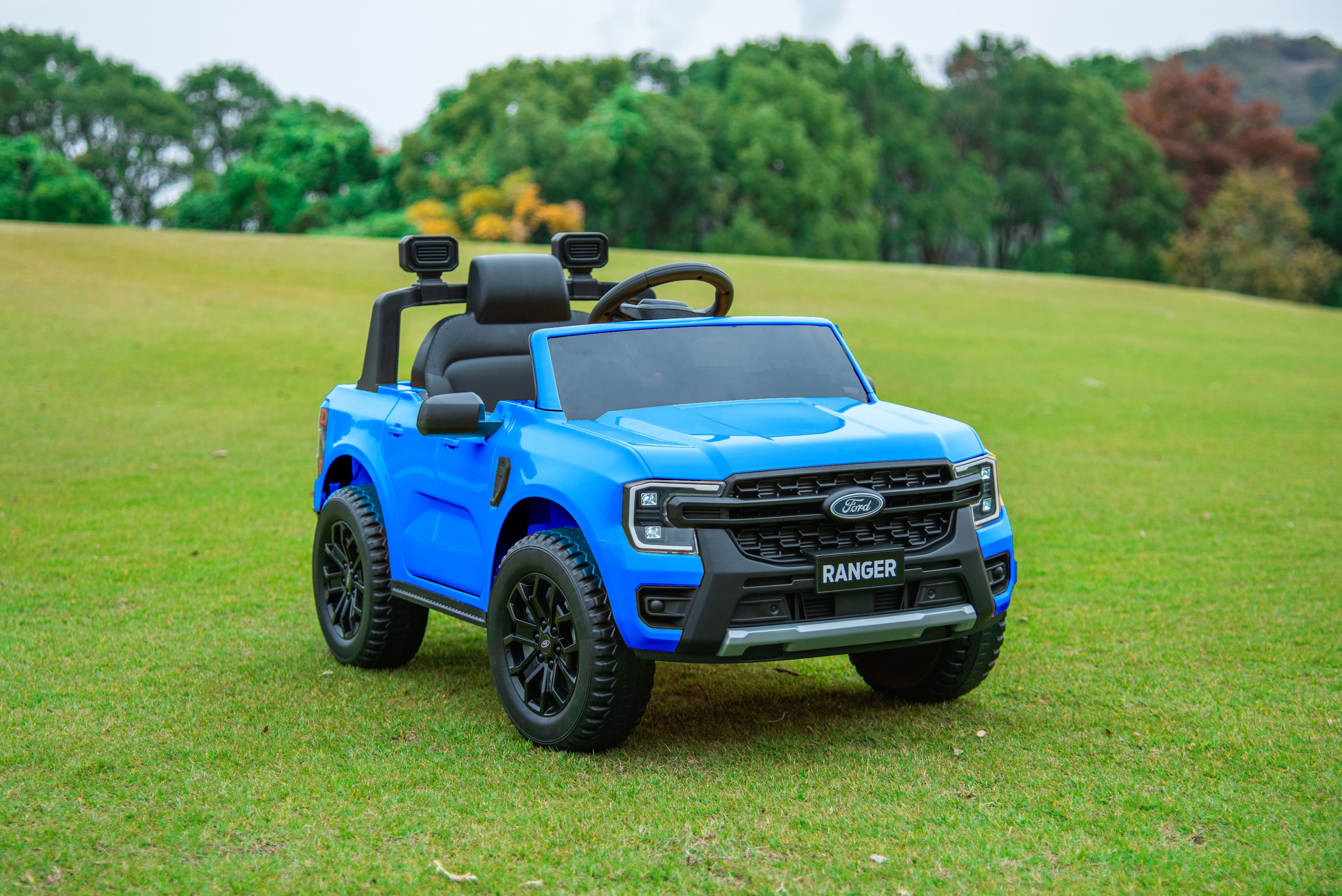 Best Rideon Cars Ford Ranger Ride-On 12V Blue 850045100803 - Best Buy