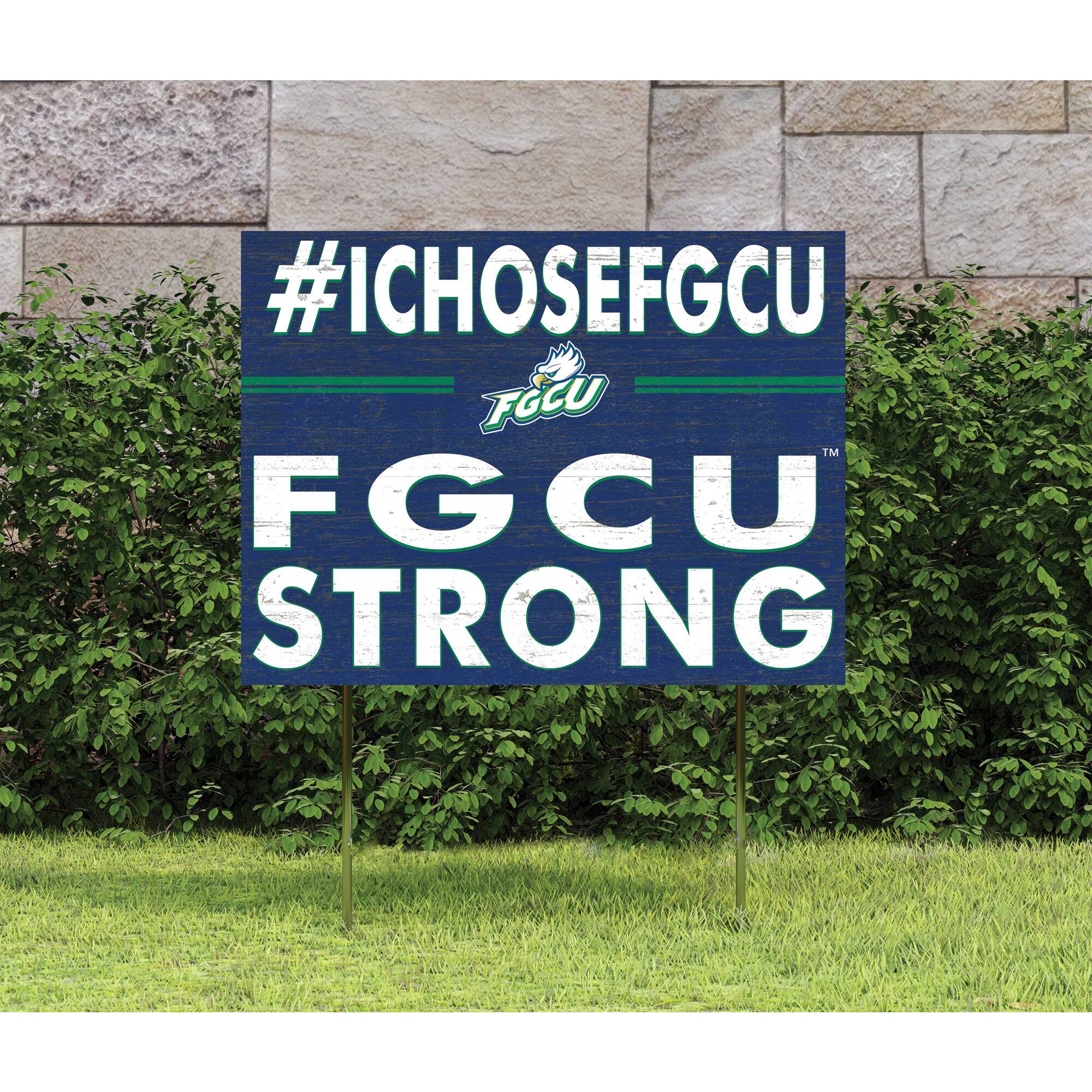 #ICHOOSEFGCU  
FGCU  
FGCU STRONG