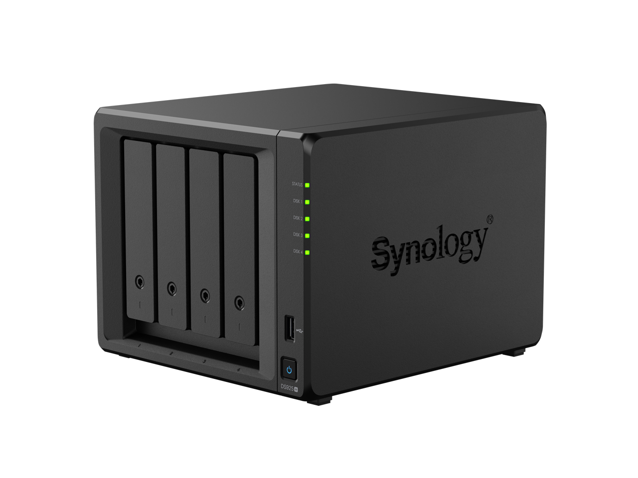 Synology DS925

STATUS  
DISK 1  
DISK 2  
DISK 3  
DISK 4