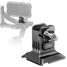 Front. Neewer - Phone Tripod Mount, Arca Base, 1/4", QR Clamp.