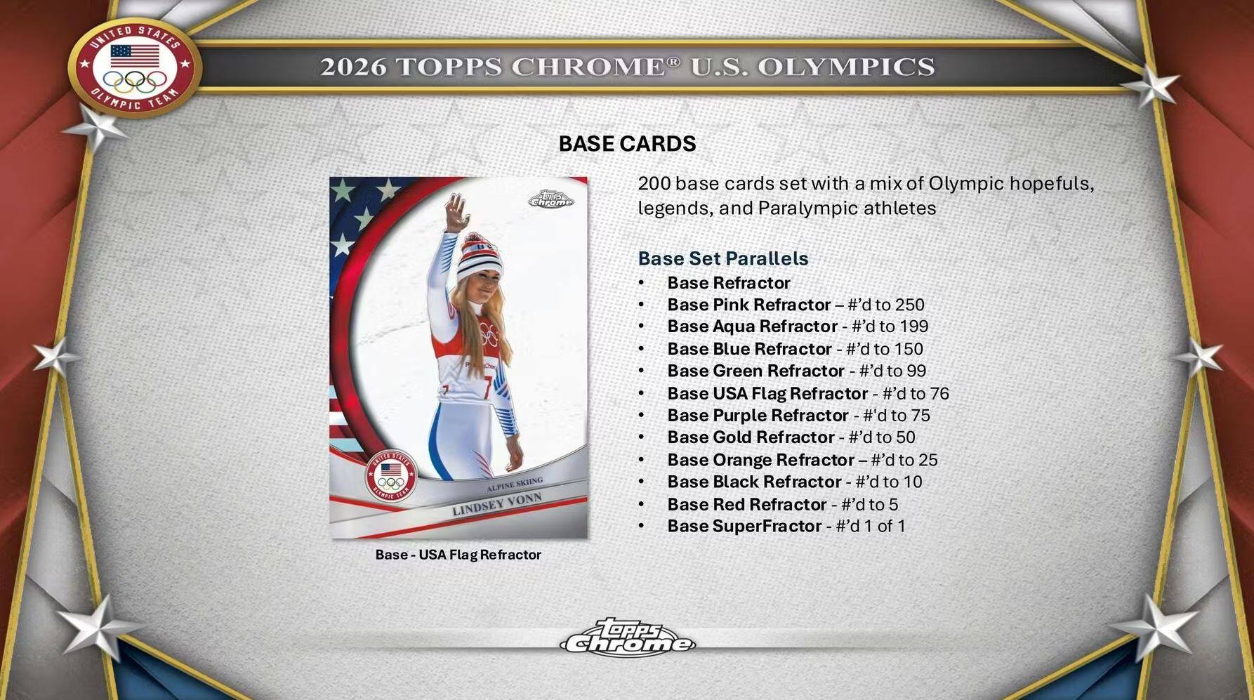 2026 Topps Chrome U.S. Olympics Hobby Box - Best Buy