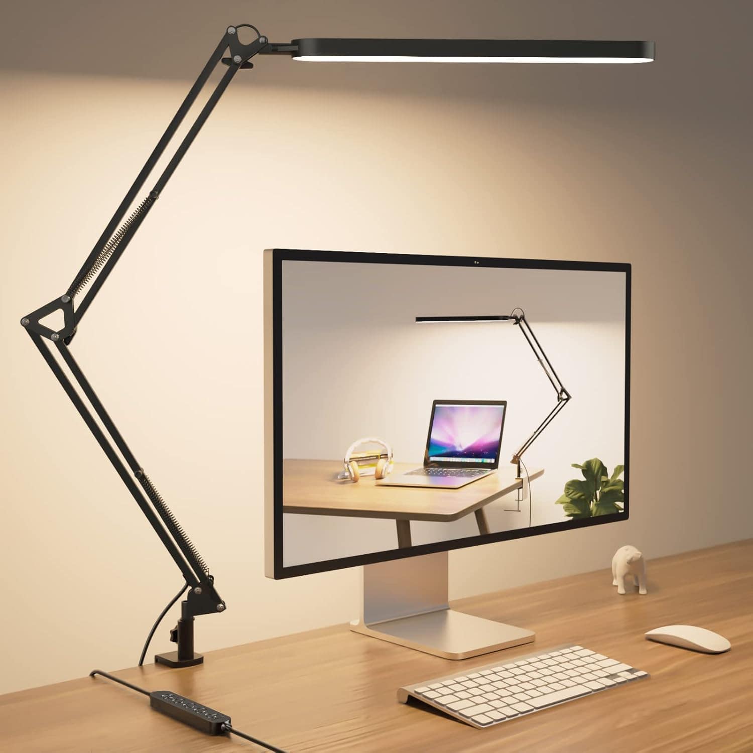 Dazzed Corner - Desk Lamp for Home Office - Black