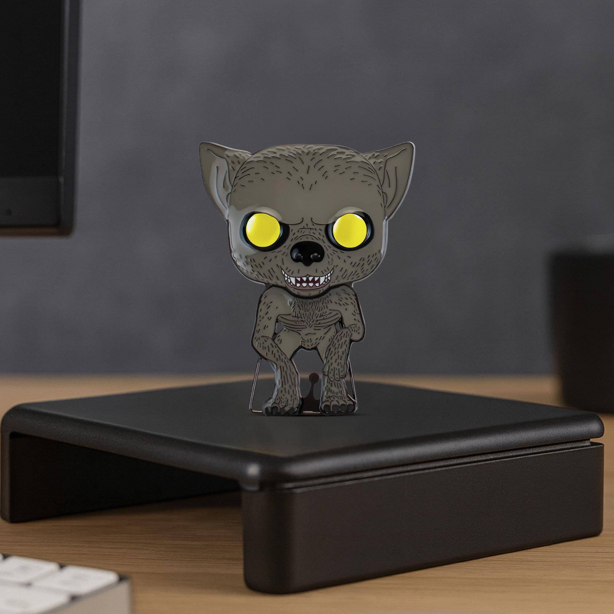 Alt View 3. Funko - Harry Potter 3-Inch Funko POP Pin | Remus Lupin - Grey.