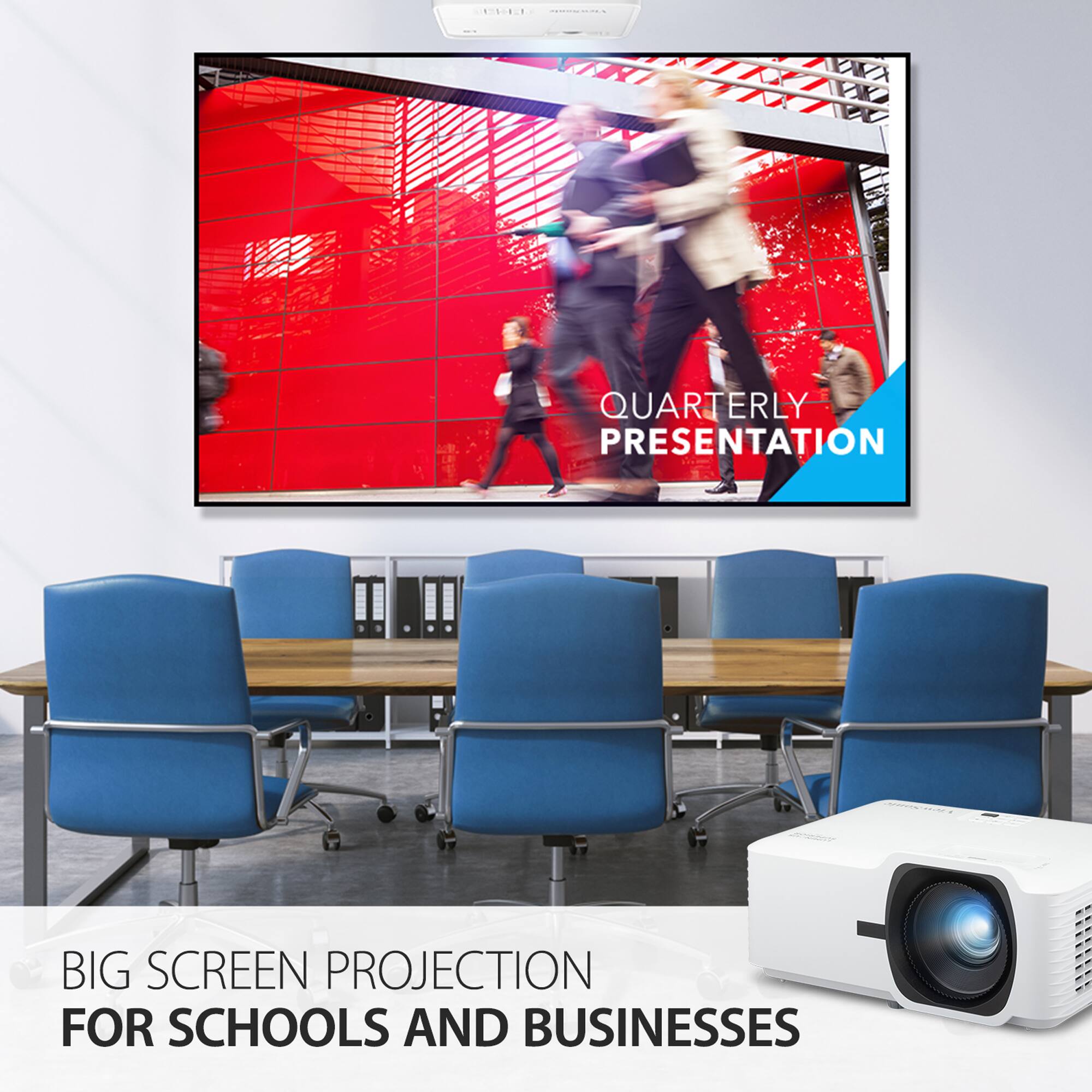 "BIG SCREEN PROJECTION FOR SCHOOLS AND BUSINESSES"