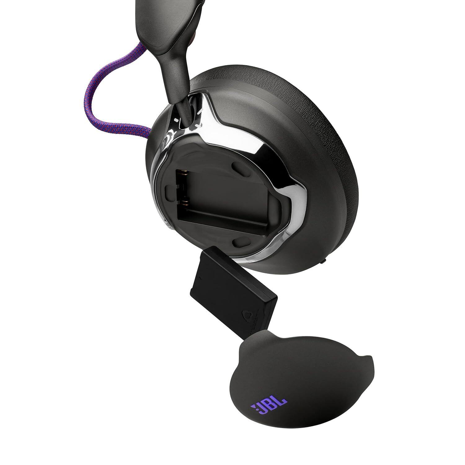 Angle. JBL - JBL Quantum 950 Bluetooth Gaming Headphones - Black.