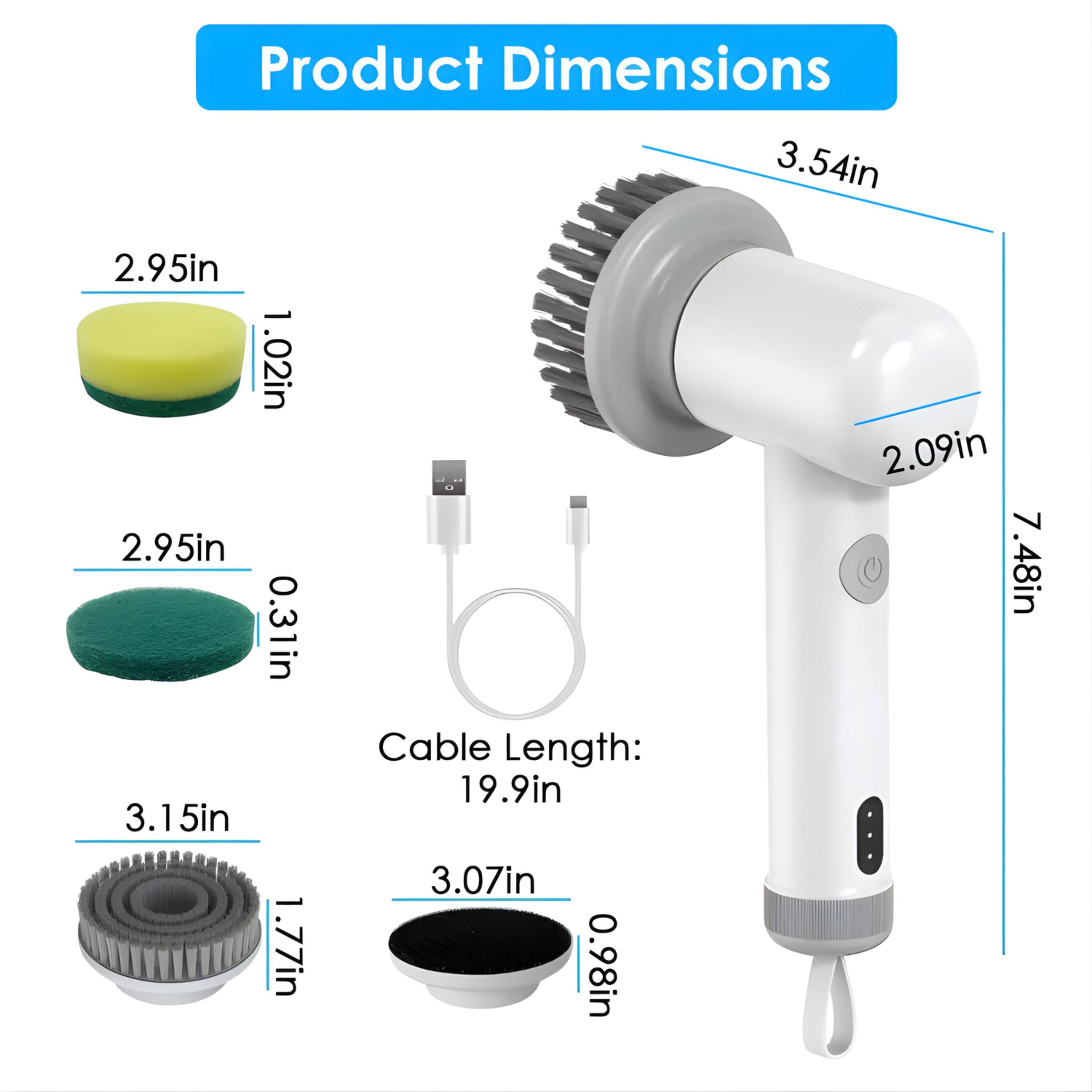 Product Dimensions:  
- 3.54in  
- 2.95in  
- 1.02in  
- 2.95in  
- 0.31in  
- 3.15in  
- 1.77in  

Cable Length:  
- 19.9in  
- 3.07in  
- 0.98in  
- 2.09in  
- 7.48in