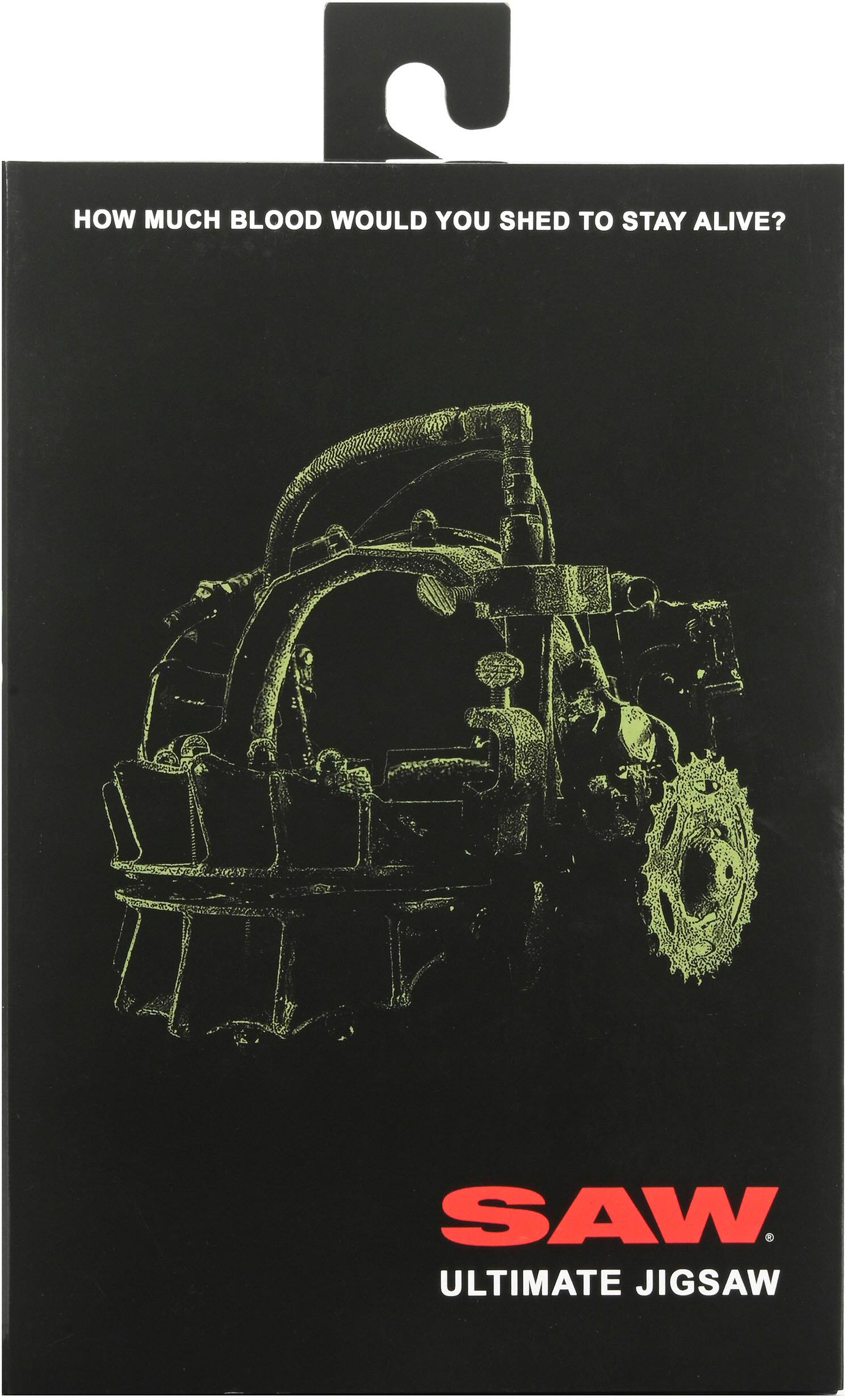 How much blood would you shed to stay alive? SAW Ultimate Jigsaw.