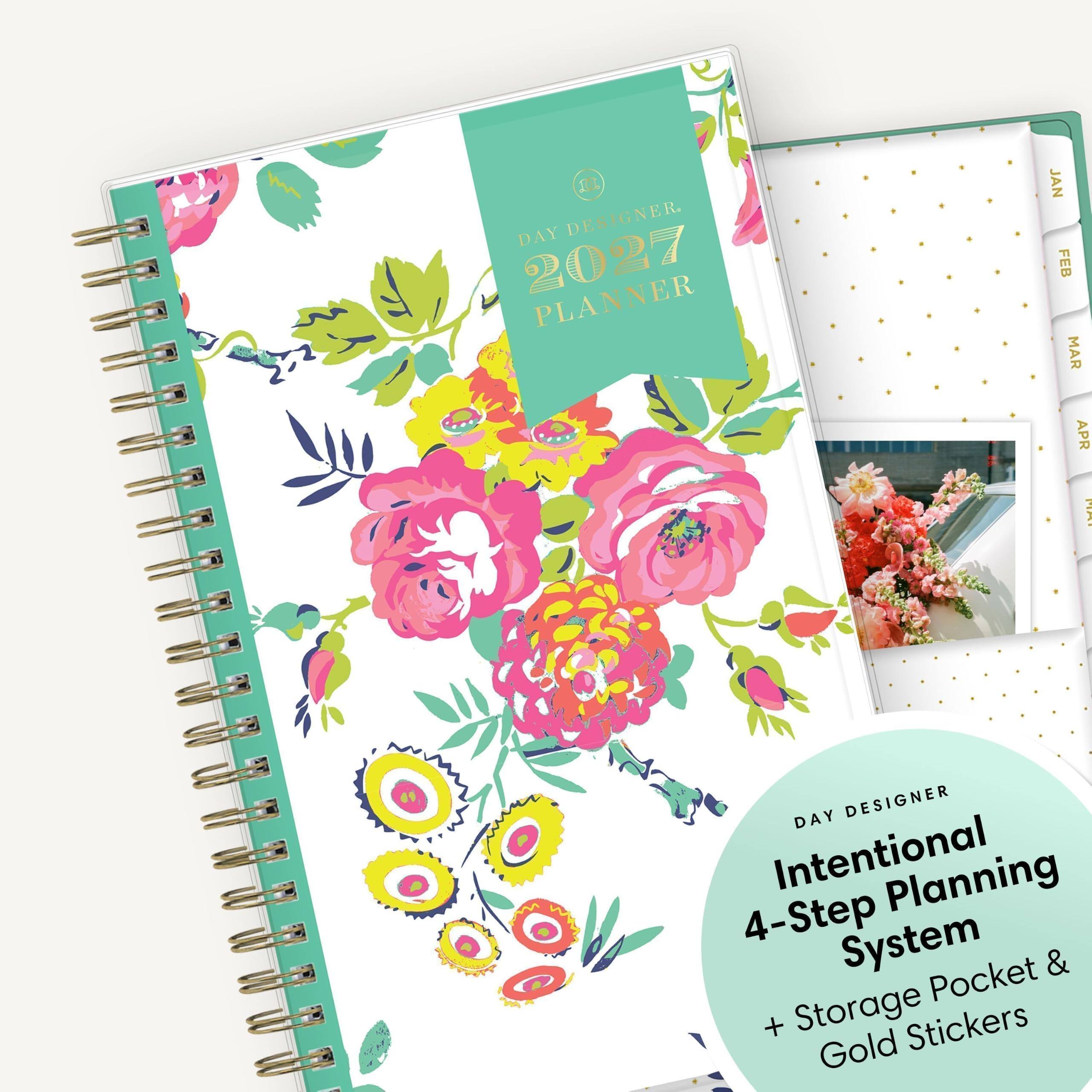 DAY DESIGNER. 2027 PLANNER

JAN FEB MAR APR

DAY DESIGNER Intentional Planning 4-Step System & Storage Pocket + Gold Stickers
