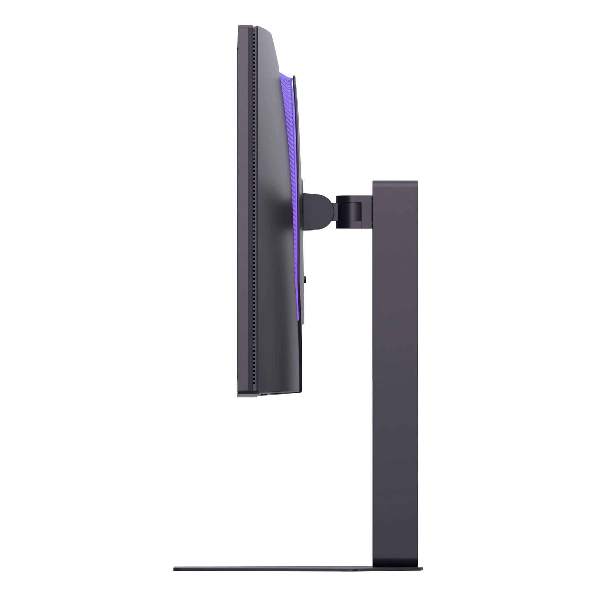 Alt View 11. LG - UltraGear evo AI GM9 27" 5K  Hyper Mini LED 165Hz 1ms G-SYNC FreeSync Premium Gaming Monitor with DisplayHDR1000 - Black.