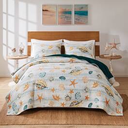 BreeBe - Kona Quilt Set - 2 Piece Twin/XL - Ocean