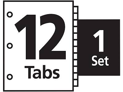 12 Tabs  
1 Set