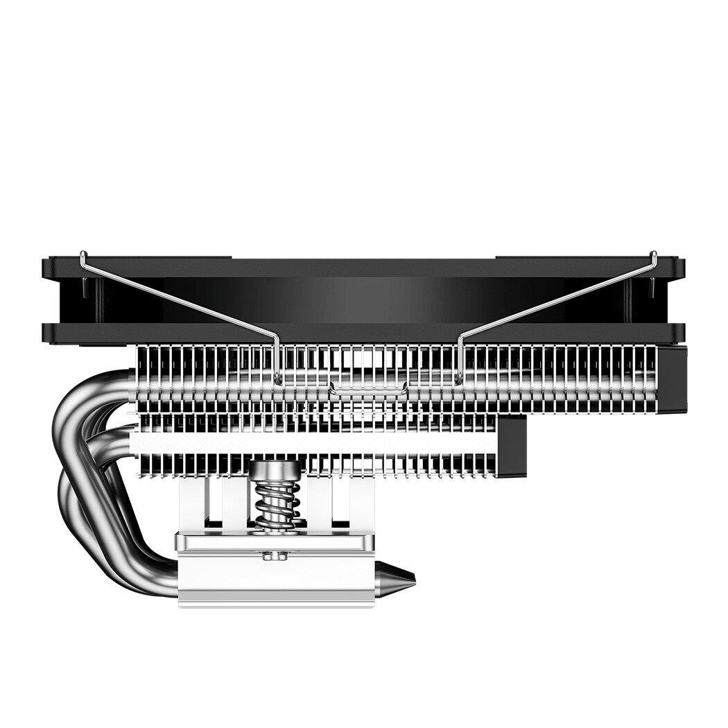 Alt View 2. PCCOOLER - RC600 67.5MM Height Low Profile Air Cooler - sliver.