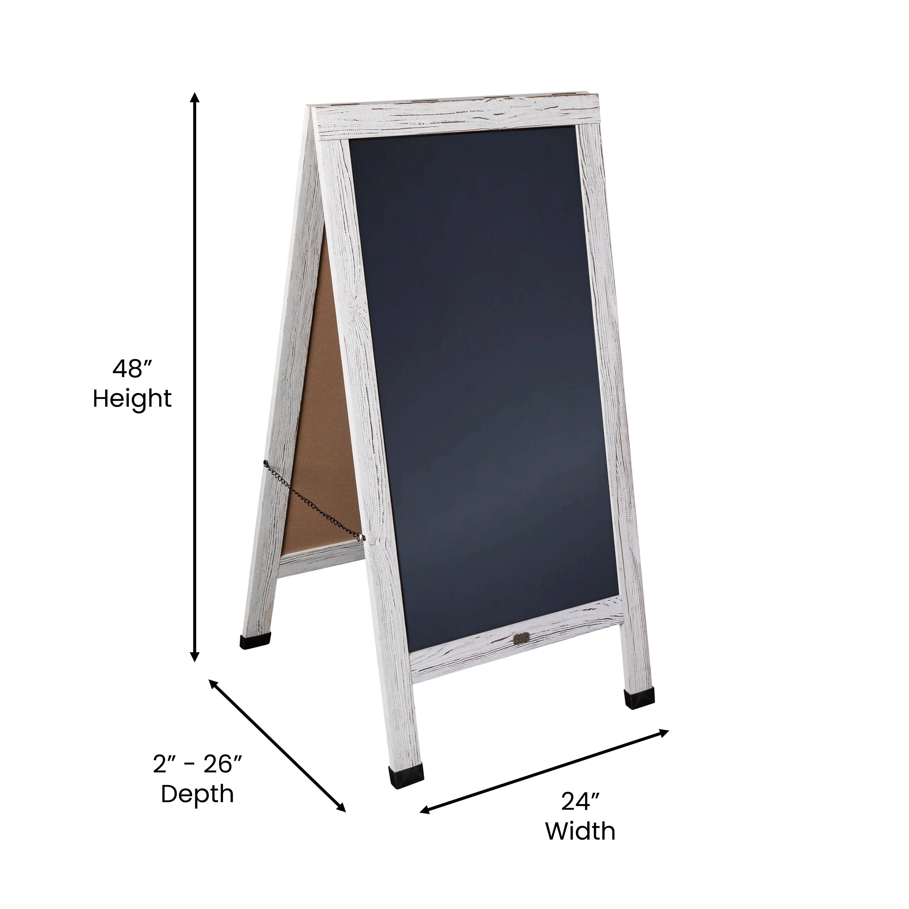 48" Height  
2" - 26" Depth  
24" Width