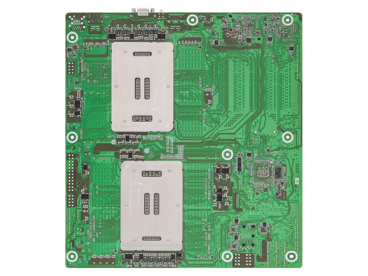 Back. ASRock Rack - AsRock Rack GNR2D16-2T EEB Server Motherboard.