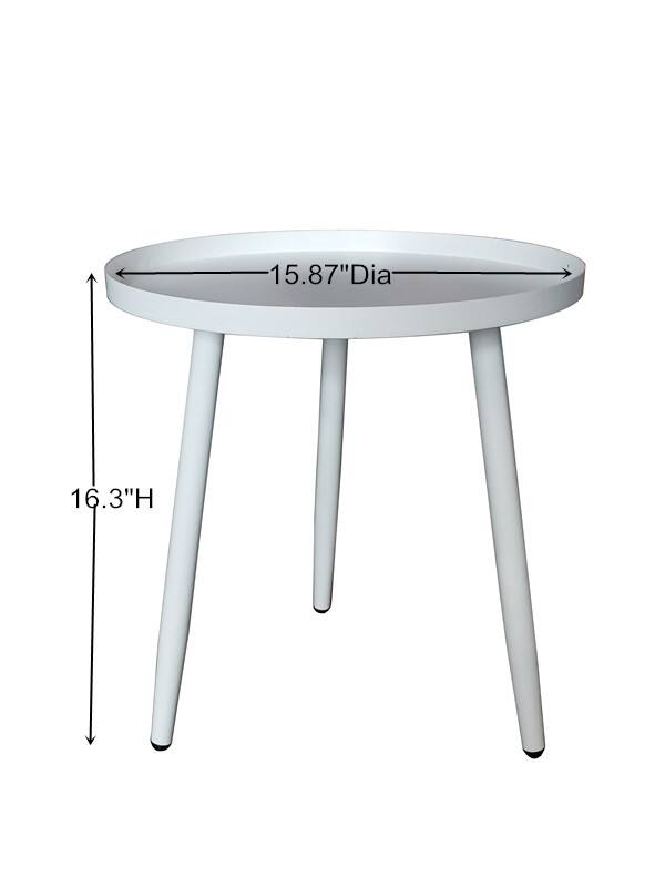 15.87" Dia  
16.3" H