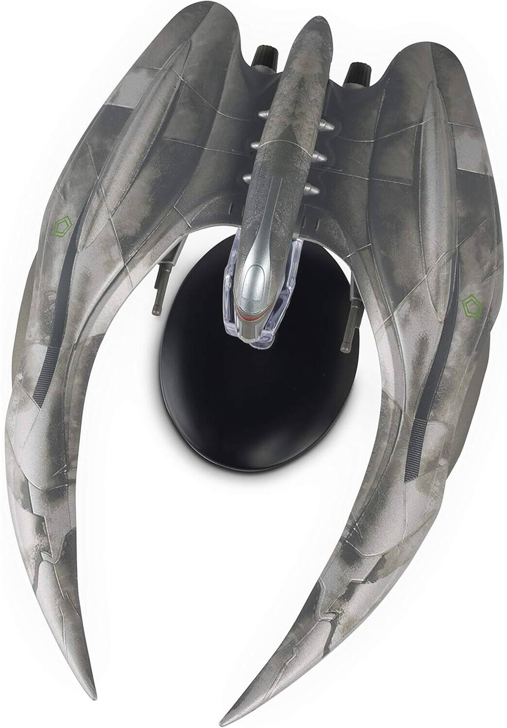 Alt View 2. PopMarket - Eaglemoss - Battlestar Galactica - Cylon Raider Mk II (2004) Die-cast 10" Ship   - COLLECTIBLES - Multicolor.