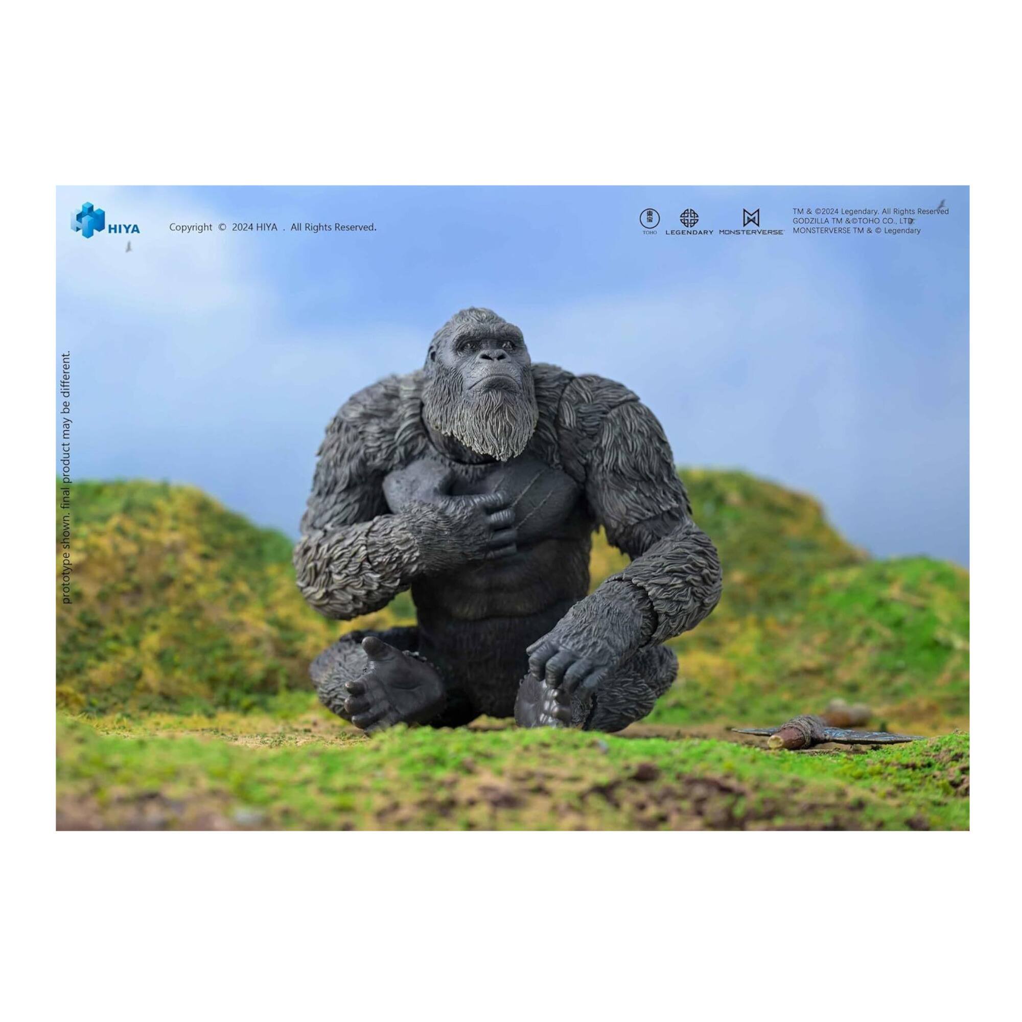 HIYA  
Copyright © 2024 HIYA. All Rights Reserved.  

TM & ©2022 Legendary. All Rights Reserved.  
LEGENDARY MONSTERVERSE  
MONSTERVERSE TM & © Legendary  

Prototype may be different.  
Final product may be different.