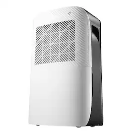 Airplus - 32-Pint Dehumidifier with Drain Hose, 3.1L Tank, Low Noise, Auto Defrost for Rooms, White/Black