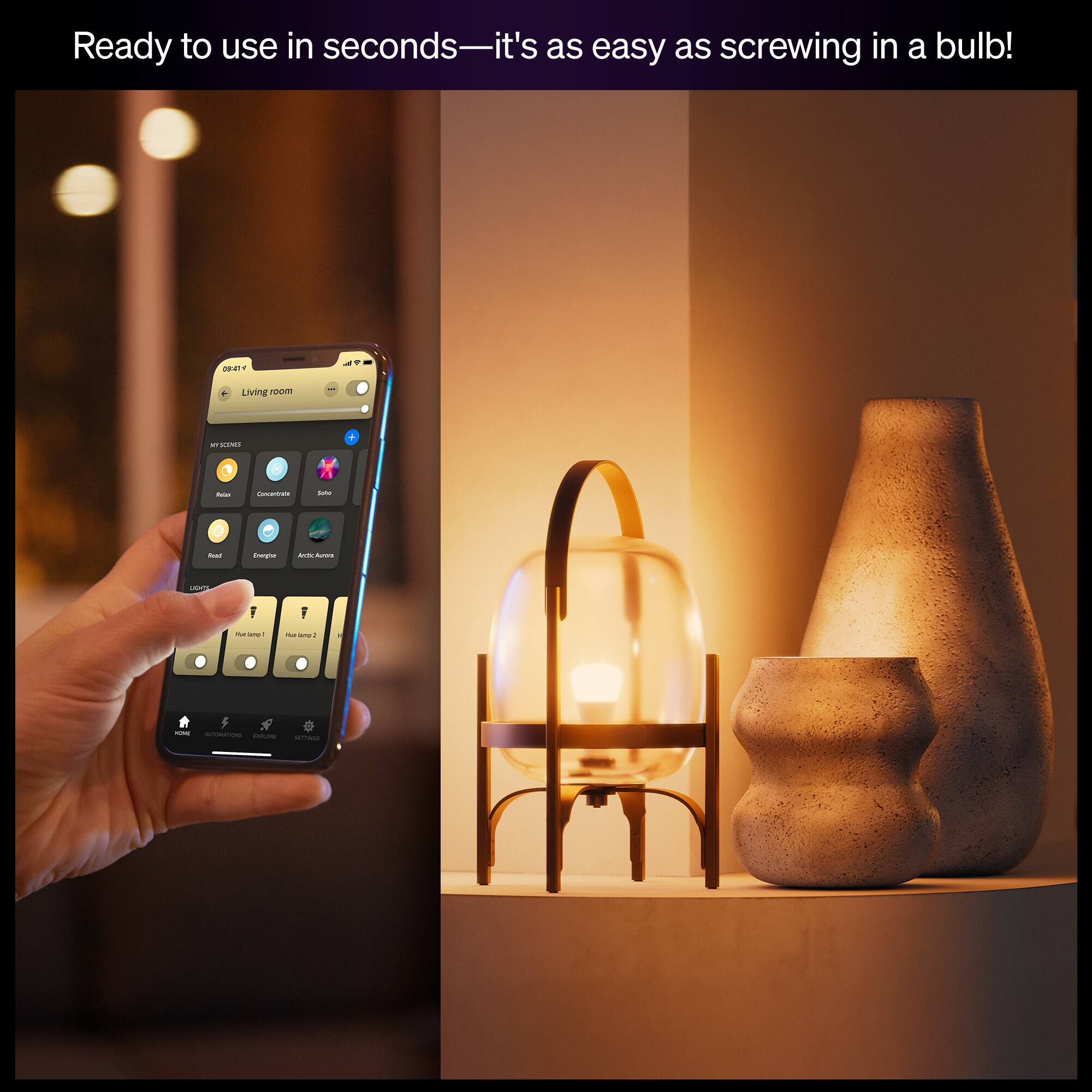 Philips Hue カラー 1100lm 3個セット Philips Hue WA 1100 Lumen Output A19 E26 2PK 591131 - Best Buy