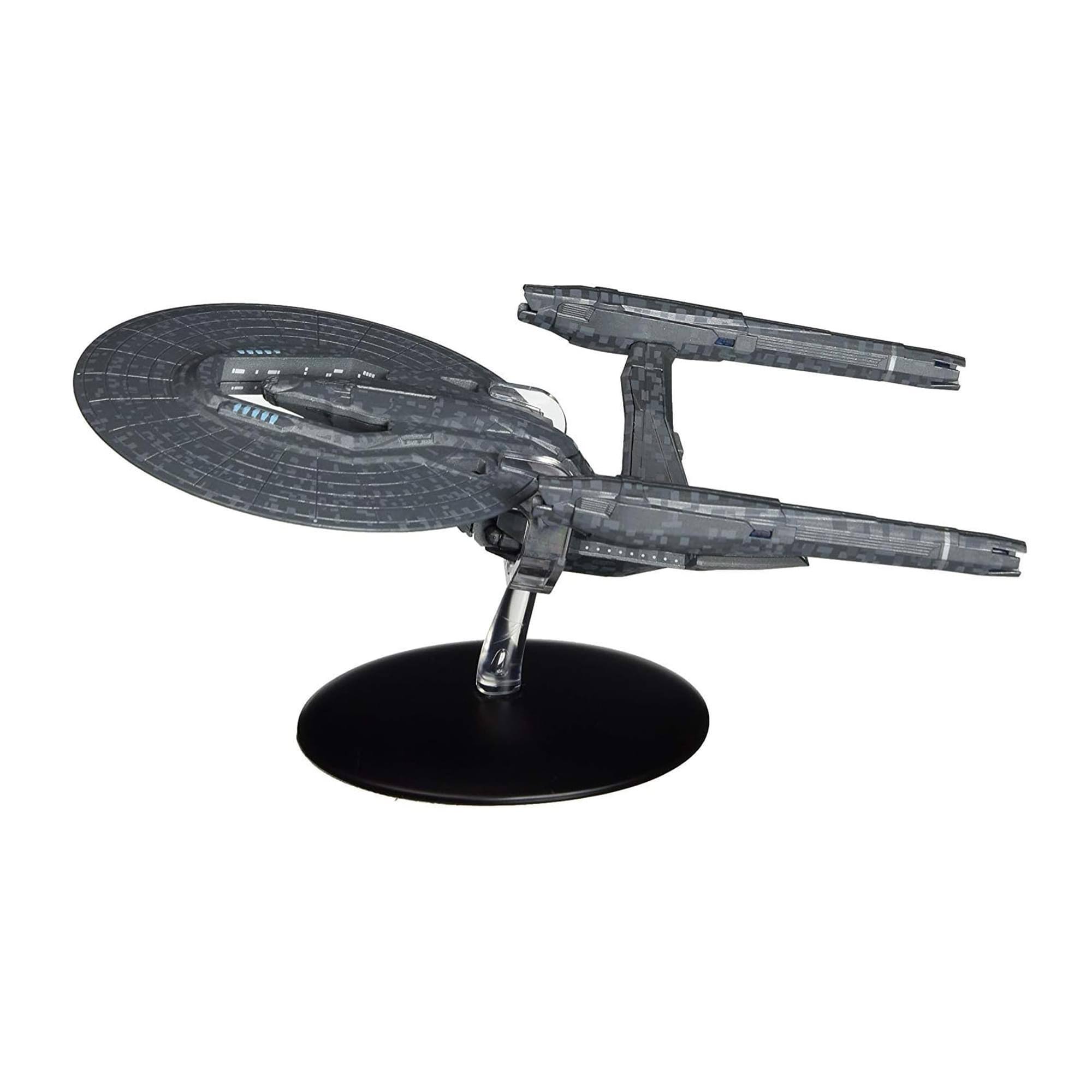 Alt View 1. Eaglemoss - Eaglemoss Star Trek StarShip Replica | USS Vengeance - Grey.