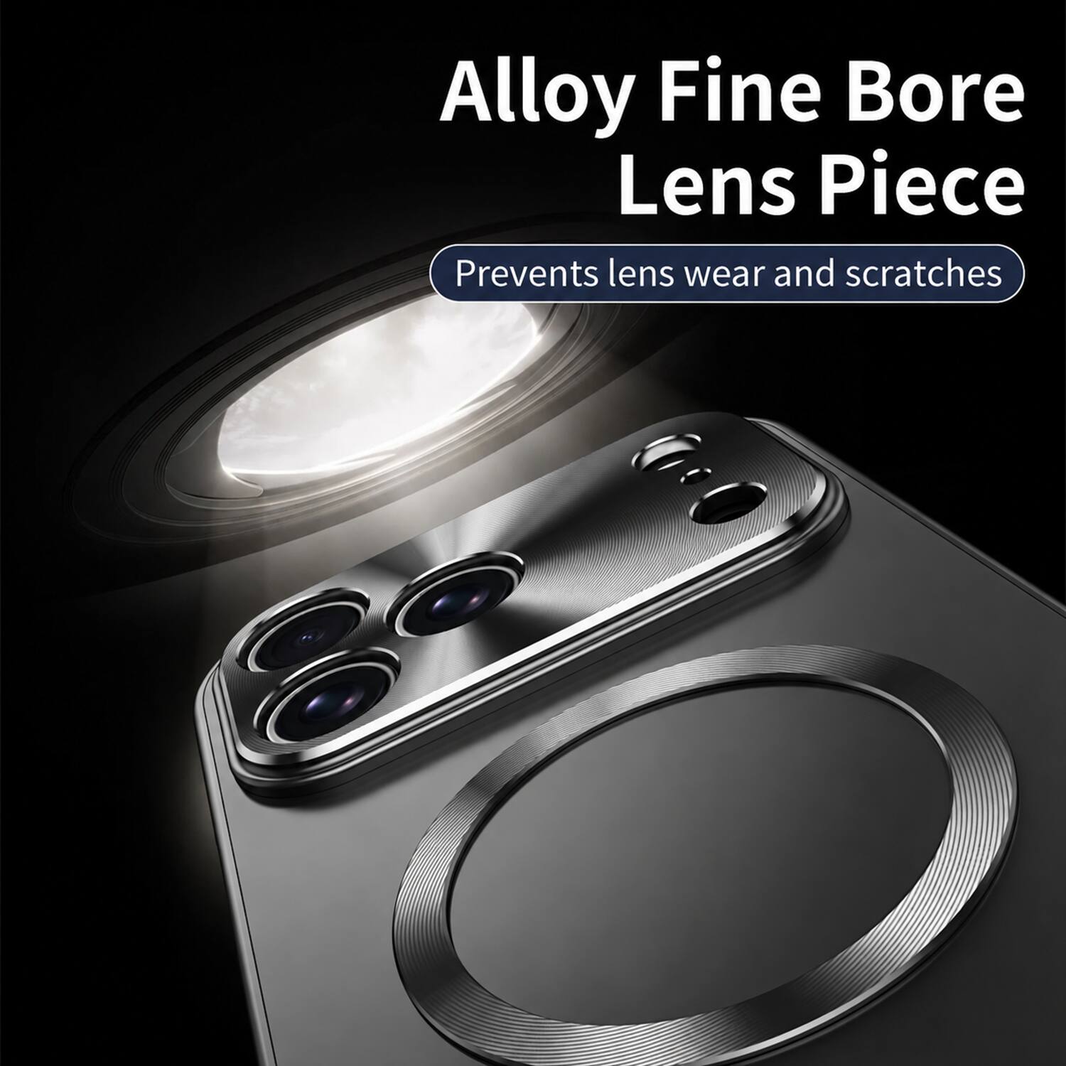 Alloy Fine Bore Lens Piece  
Prevents lens wear and scratches