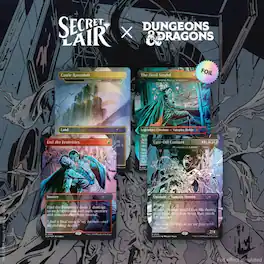 Wizards of The Coast - Magic: The Gathering TCG: Secret Lair x Dungeons and Dragons - Strahd's Descent (Traditional Foil Edition)