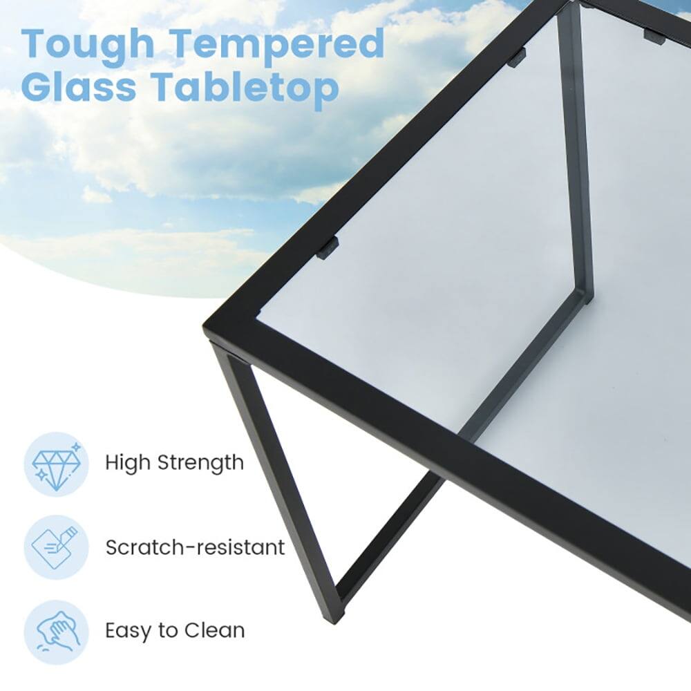 Tough Tempered Glass Tabletop

- High Strength
- Scratch-resistant
- Easy to Clean