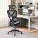 Alt View 1. Costway - Costway Mesh Office Chair Executive Chair with 90°-120° Tilting Backrest Lumbar Support - Gray.
