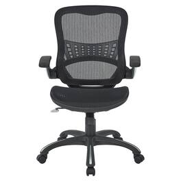 Office Star Products - Mesh Seat and Back Manager’s Chair - Black