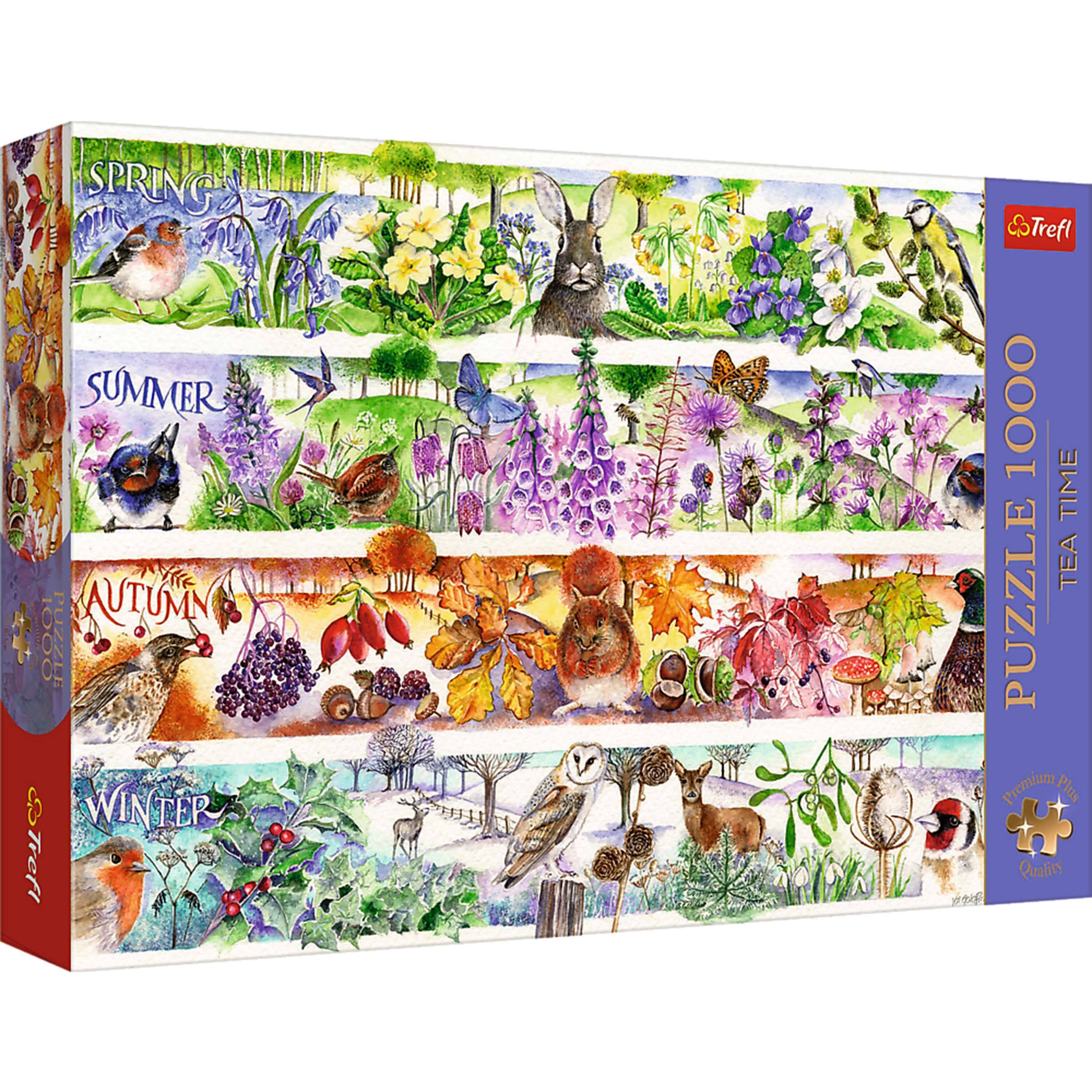Trefl - Premium Plus  Tea Time: Four Seasons 1000 Piece Puzzle price history on PriceWatchPro