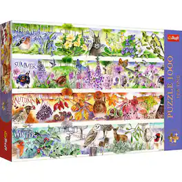 Trefl - Premium Plus Tea Time: Four Seasons 1000 Piece Puzzle