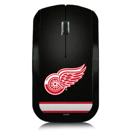Front. Keyscaper - Detroit Red Wings Stripe Wireless Mouse - Multicolor.