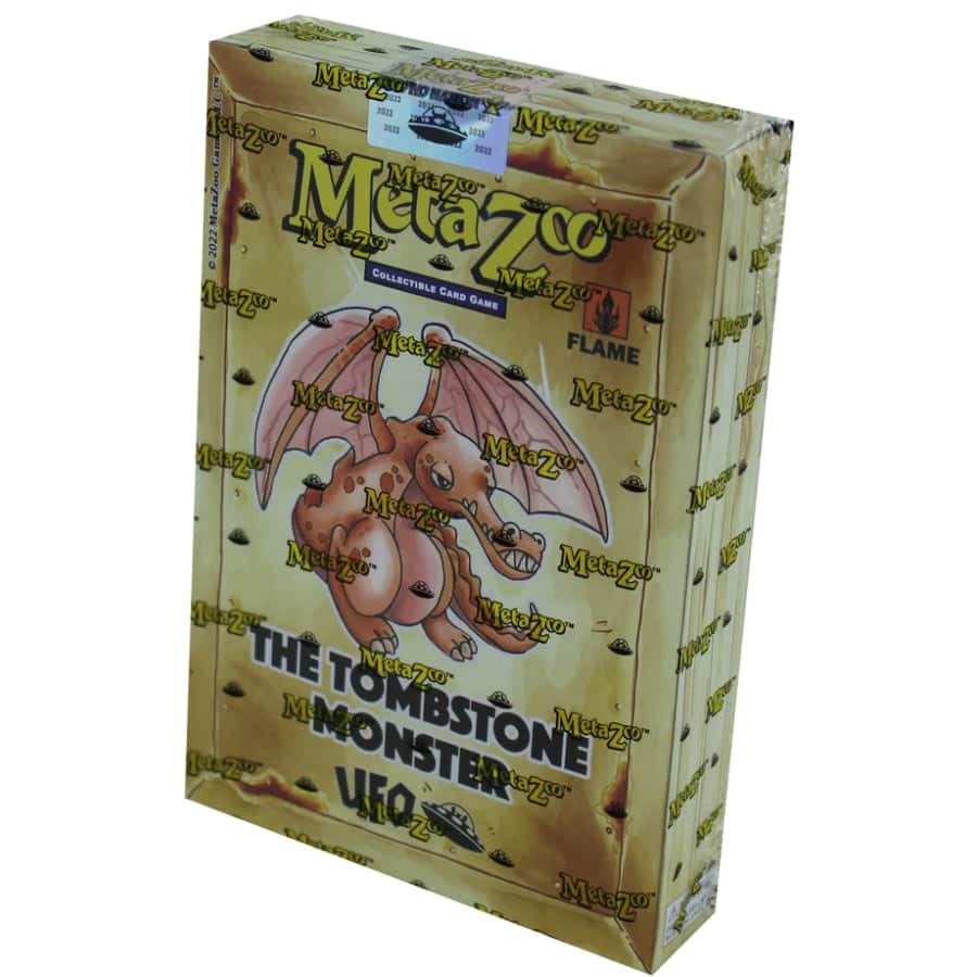 MetaZoo games - MetaZoo: Cryptid Nation TCG - UFO 1st Edition Flame Theme Deck - The Tombstone Monster price history on PriceWatchPro