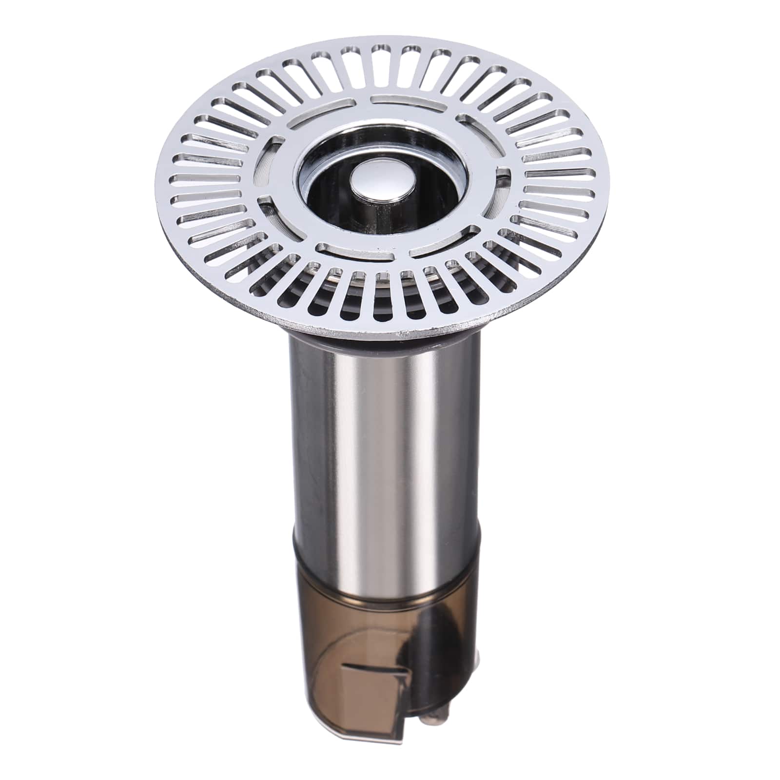 "Unique Bargains - 1pc Extended Anti Odor Shower Floor Drain, 5.9"" H Drain Backflow Preventer w/ Hair Catcher for Bathroom Laundry Kitchen - Gray" price history on PriceWatchPro