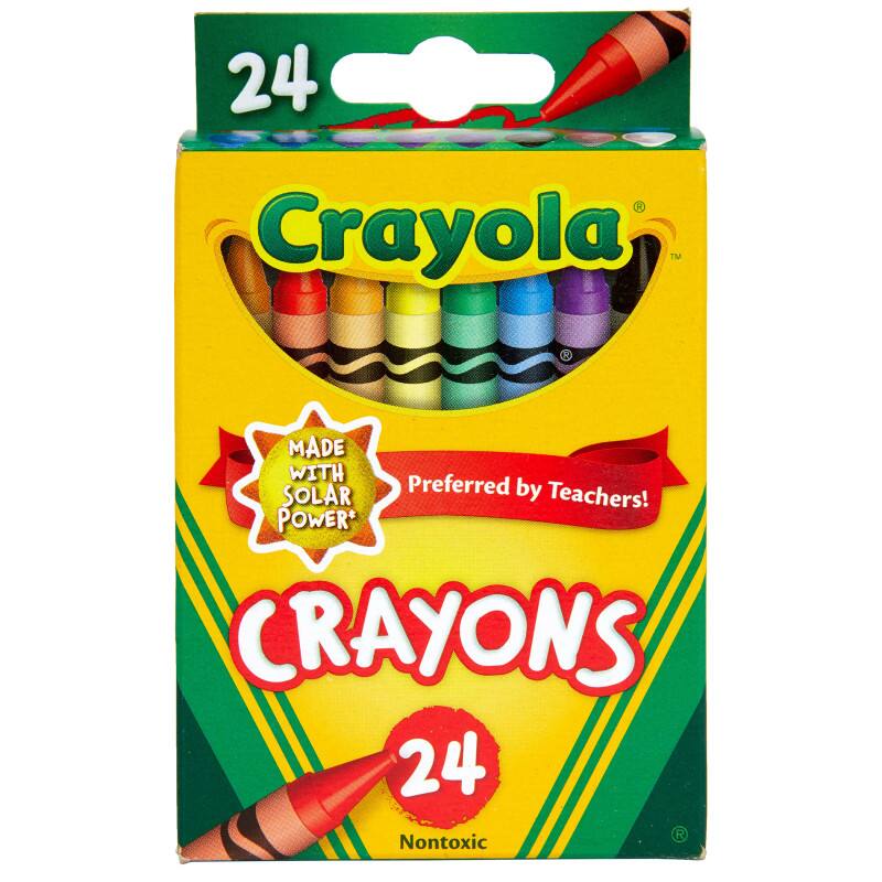 Crayola - Crayons, Regular Size, 24 Count