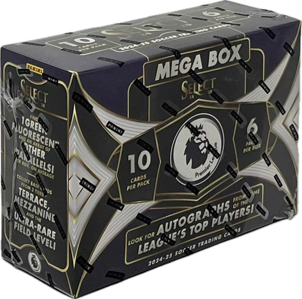 2024-25 Panini Select Premier League Soccer Hobby Mega Box (Green Fluorescent!) price history on PriceWatchPro