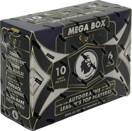 2024-25 Panini Select Premier League Soccer Hobby Mega Box (Green Fluorescent!)