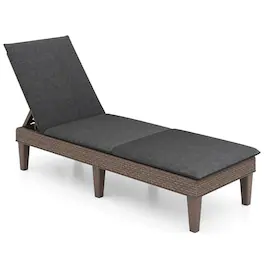 Kadyn - Lounge Chair Outdoor, Patio Lounge Chair - Perfect for Outdoor Living Spaces - Gray