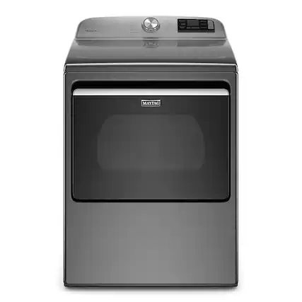 Maytag - 7.4 Cu. Ft. Smart Electric Dryer with Extra Power Button - Metallic Slate
