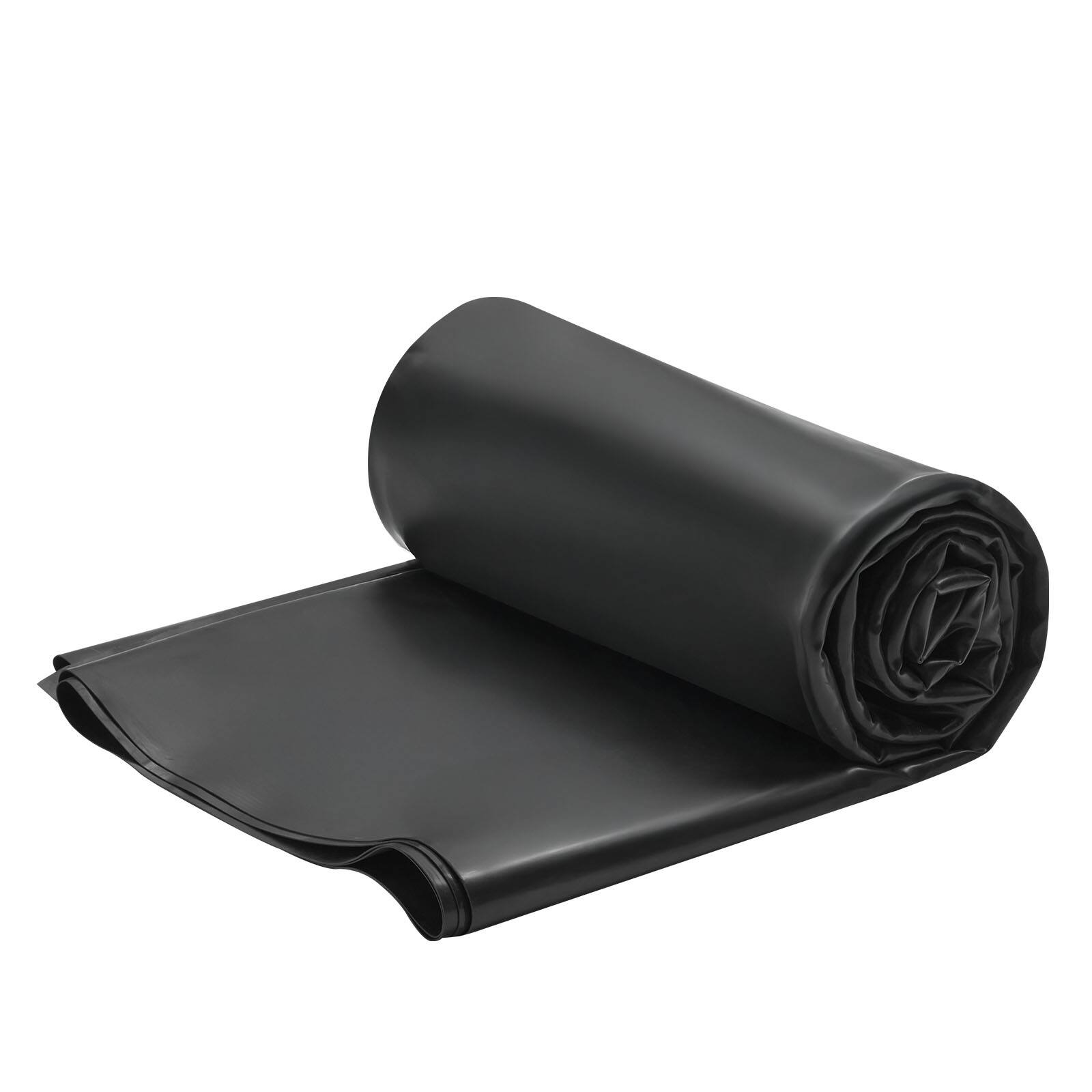 Front. VEVOR - Roll Roofing, 10 x 15 ft, 45 mil EPDM Rubber Roofing, Long Lifespan & Weather-resistant, Withstands Harsh Temperatures - Black.